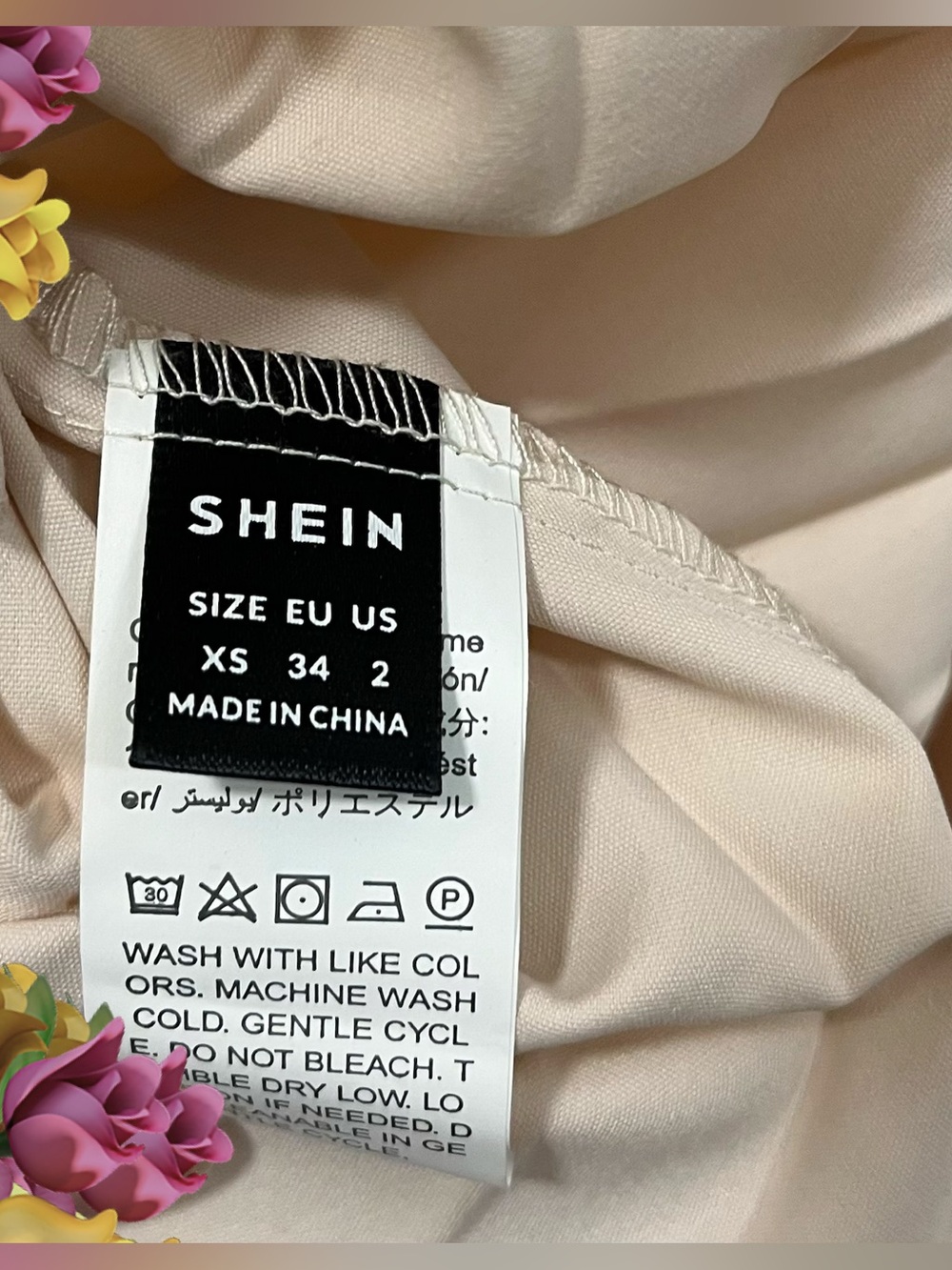 SHEIN Elegant Pleated Strapless Dress Size XS US Size 2 - Picture 11 of 11